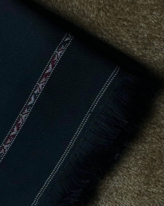 China Black Wool Shawl For Men – Premium Winter Collection